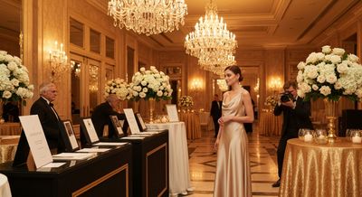 Charity Events: Wohlhabende bei Wohltätigkeitsgalas treffen